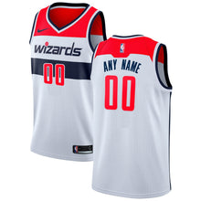 Load image into Gallery viewer, 00 - Men's Nike White Washington Wizards Custom Swingman Jersey - Association Edition- White