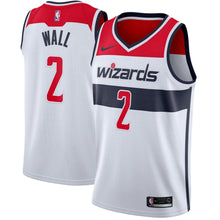 Load image into Gallery viewer, 02 - Men's Nike John Wall White Washington Wizards Swingman Jersey - Association Edition- White