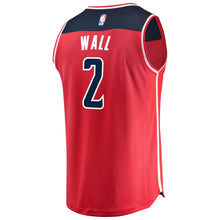 Load image into Gallery viewer, 02 - Men's Fanatics Branded John Wall Red Washington Wizards Fast Break Replica Jersey - Icon Edition - Red