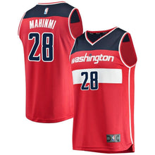 Load image into Gallery viewer, 28 - Men's Fanatics Branded Ian Mahinmi Red Washington Wizards Fast Break Replica Team Color Player Jersey - Icon Edition - Red