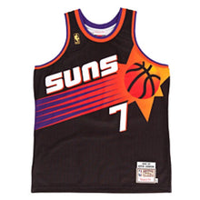 Load image into Gallery viewer, 07 - Nba Phoenix Suns Kevin Johnson Hardwood Classic Throwback Home Jersey - Black