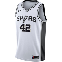 Load image into Gallery viewer, 42 - Poeltl San Antonio Spurs Men's Nike Custom Personalized Icon Swingman Jersey - White