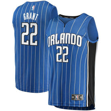 Load image into Gallery viewer, 22 - Men's Fanatics Branded Jerian Grant Blue Orlando Magic Fast Break Replica Jersey – Icon Edition - Blue