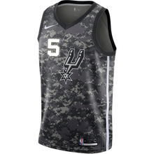 Load image into Gallery viewer, 5 - Murray San Antonio Spurs Men's Nike 2018-19 City Edition Swingman Personalized Jersey - Navy