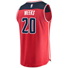 Load image into Gallery viewer, 20 - Men's Fanatics Branded Jodie Meeks Red Washington Wizards Fast Break Replica Team Color Player Jersey - Icon Edition- Red