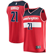 Load image into Gallery viewer, 21 - Men's Fanatics Branded Dwight Howard Red Washington Wizards Fast Break Replica Jersey – Icon Edition-Red