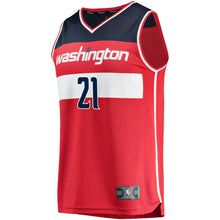 Load image into Gallery viewer, 21 - Men's Fanatics Branded Dwight Howard Red Washington Wizards Fast Break Replica Jersey – Icon Edition-Red