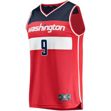 Load image into Gallery viewer, 09 - Youth Fanatics Branded Ramon Sessions Red Washington Wizards Fast Break Player Jersey - Icon Edition - Red