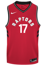 Load image into Gallery viewer, 17 - Raptors Adult Swingman Icon Jersey - Lin - Red