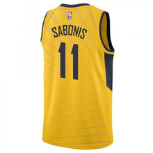 Load image into Gallery viewer, 11 - Sabonis Indiana Pacers Statement Swingman Jersey - Gold