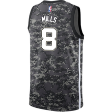 Load image into Gallery viewer, 8 - Mills San Antonio Spurs Men's Nike 2018-19 City Edition Swingman Personalized Jersey - Navy