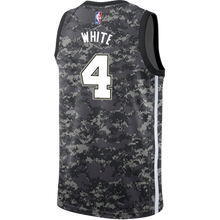 Load image into Gallery viewer, 4 - White San Antonio Spurs Men's Nike 2018-19 City Edition Swingman Personalized Jersey - Navy