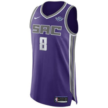 Load image into Gallery viewer, 8 - Men's Nike Bogdan Bogdanovic Purple Sacramento Kings Authentic Sponsor Patch Jersey – Icon Edition