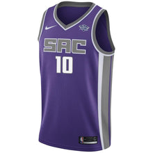 Load image into Gallery viewer, 10 - Men's Nike Frank Mason III Purple Sacramento Kings Swingman Sponsor Patch Jersey - Icon Edition