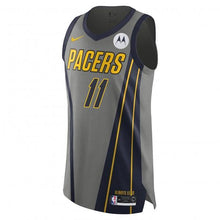 Load image into Gallery viewer, 11 - Domantas Sabonis Indiana Pacers 18-19 City Edition Swingman Jersey - Grey