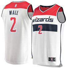 Load image into Gallery viewer, 02 - Youth Fanatics Branded John Wall White Washington Wizards Fast Break Replica Player Jersey - Association Edition - White