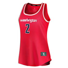 Load image into Gallery viewer, 02 - Women's Fanatics Branded John Wall Red Washington Wizards Fast Break Tank Jersey - Icon Edition - Red