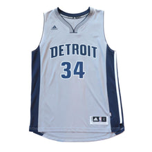 Load image into Gallery viewer, 34 - Detroit Pistons Men's Swingman Harris #34 Chrome Jersey - White