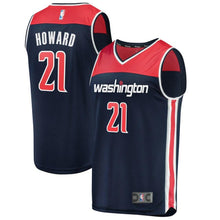 Load image into Gallery viewer, 21 - Men's Fanatics Branded Dwight Howard Navy Washington Wizards Fast Break Replica Player Jersey - Statement Edition - Navy