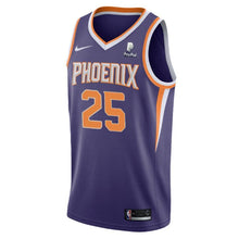 Load image into Gallery viewer, 25 - Nba Phoenix Suns Mikal Bridges Nike Swingman Jersey Icon Edition - Purple