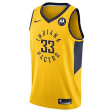 Load image into Gallery viewer, 33 - Turner Indiana Pacers Statement Swingman Jersey - Gold