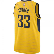 Load image into Gallery viewer, 33 - Turner Indiana Pacers Statement Swingman Jersey - Gold