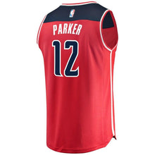 Load image into Gallery viewer, 12 - Youth Fanatics Branded Jabari Parker Red Washington Wizards Fast Break Replica Jersey - Icon Edition - Red