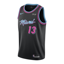 Load image into Gallery viewer, 13 - Bam Adebayo Nike Miami Heat Vice Nights Swingman Jersey - Black