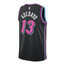 Load image into Gallery viewer, 13 - Bam Adebayo Nike Miami Heat Vice Nights Swingman Jersey - Black