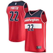 Load image into Gallery viewer, 22- Men's Fanatics Branded Otto Porter Red Washington Wizards Fast Break Replica Team Color Player Jersey - Icon Edition - Red