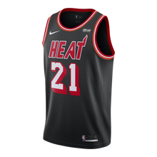 Load image into Gallery viewer, 21 - Hassan Whiteside Nike Miami Heat Classic Edition Jersey - Black