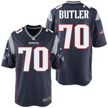 Load image into Gallery viewer, Nike Adam Butler #70 Game Jersey-Navy