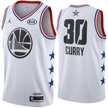 Load image into Gallery viewer, 2019 NBA All-Star Edition Stephen Curry #30 Men's Jordan Swingman Jersey - White