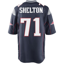 Load image into Gallery viewer, Nike Danny Shelton #71 Game Jersey-Navy