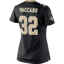 Load image into Gallery viewer, Women' New Orleans Saints Kenny Vaccaro Nike Black Limited Jersey