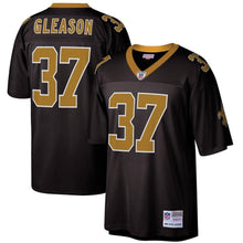 Load image into Gallery viewer, Men' Mitchell &amp; Ness Steve Gleason White New Orleans Saints Replica Retired Player Jersey