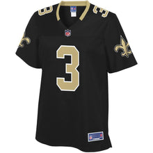 Load image into Gallery viewer, Women' NFL Pro Line Wil Lutz Black New Orleans Saints Team Color Player Jersey