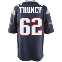 Load image into Gallery viewer, Nike Joe Thuney #62 Game Jersey-Navy