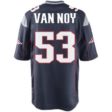 Load image into Gallery viewer, Nike Kyle Van Noy #53 Game Jersey-Navy