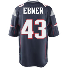 Load image into Gallery viewer, Nike Nate Ebner #43 Game Jersey-Navy