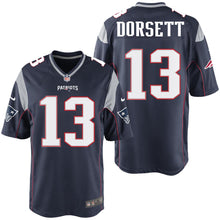 Load image into Gallery viewer, Nike Phillip Dorsett #13 Game Jersey-Navy
