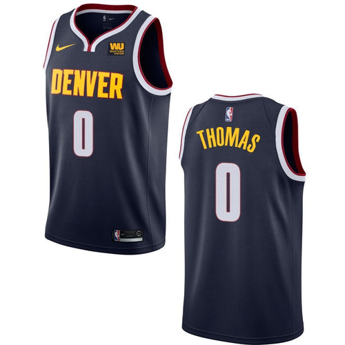 0 - Isaiah Thomas Denver Nuggets Swingman Icon Jersey - Blue