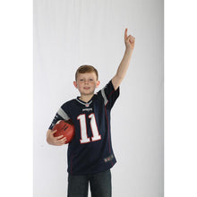 Load image into Gallery viewer, Youth Nike Julian Edelman Game Jersey-Navy