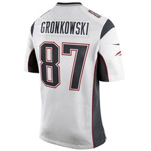 Load image into Gallery viewer, Youth Nike Rob Gronkowski Game Jersey-White