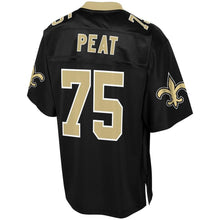 Load image into Gallery viewer, Pro Line Mens New Orleans Saints Andrus Peat Team Color NFL Jersey