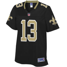 Load image into Gallery viewer, Women' NFL Pro Line Michael Thomas Black New Orleans Saints Player Jersey