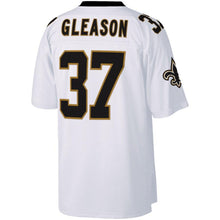Load image into Gallery viewer, Men' Mitchell &amp; Ness Steve Gleason White New Orleans Saints Replica Retired Player Jersey