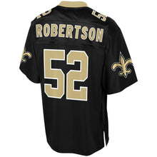 Load image into Gallery viewer, Men' NFL Pro Line Craig Robertson Black New Orleans Saints Player Jersey