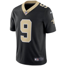 Load image into Gallery viewer, Men' Nike Drew Brees Black New Orleans Saints Vapor Untouchable Limited Player Jersey