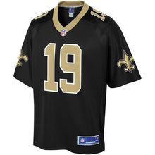 Load image into Gallery viewer, Men' NFL Pro Line Ted Ginn Jr Black New Orleans Saints Player Jersey